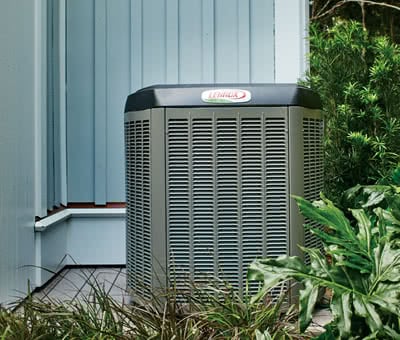 Lennox AC in Yard